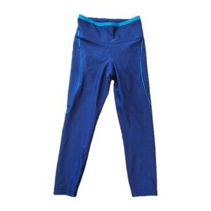 Athleta Blue Cropped Leggings